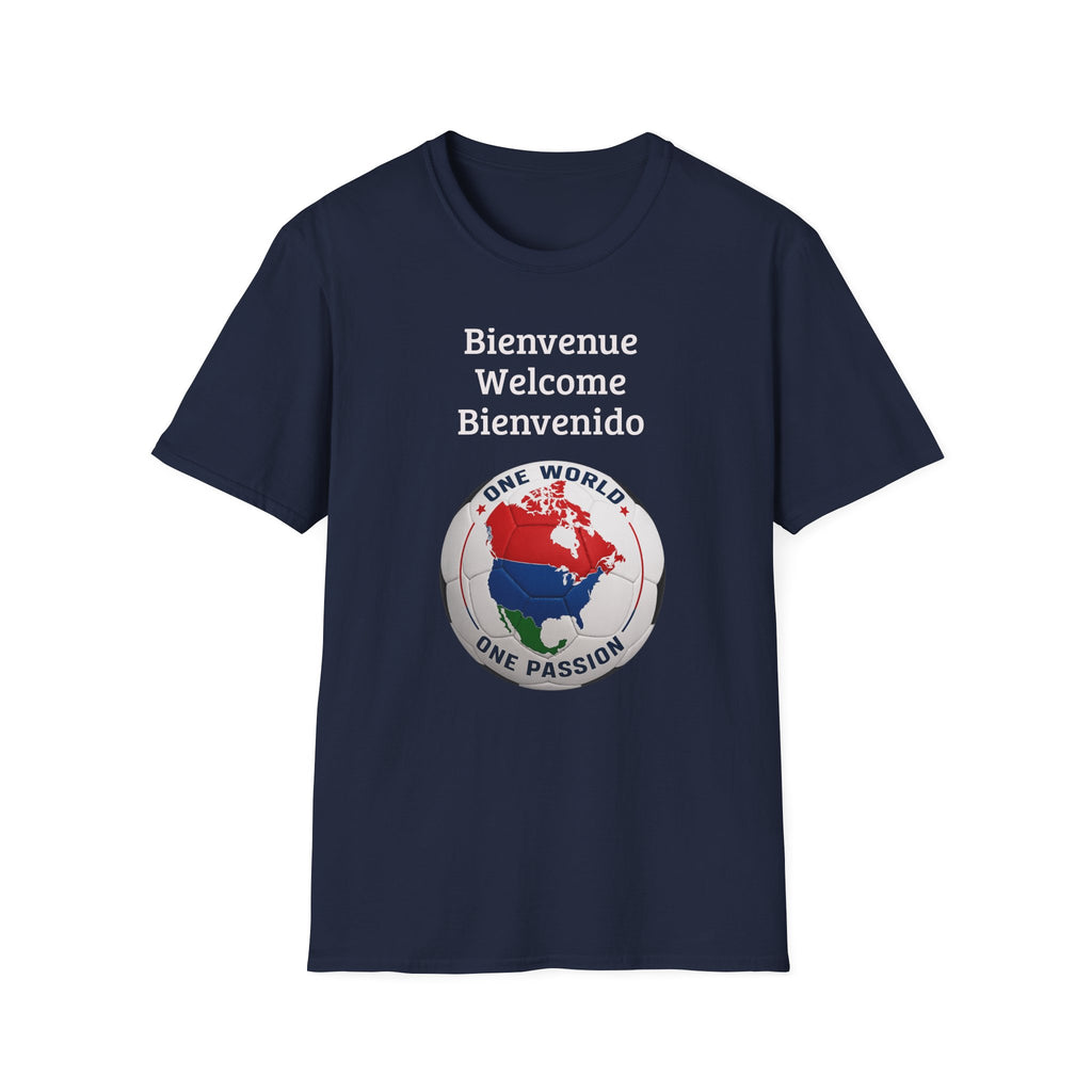 One World One Passion Soccer T-shirt