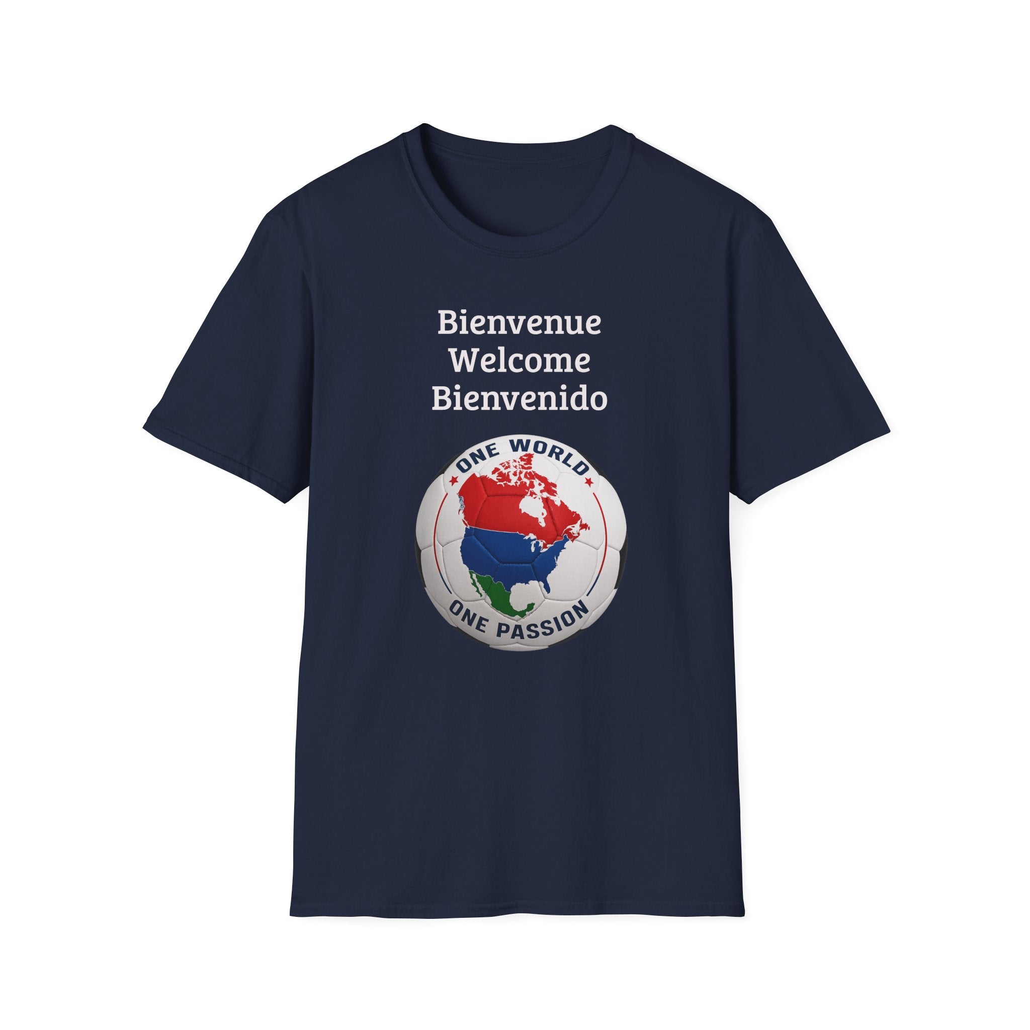 One World One Passion Soccer T-shirt