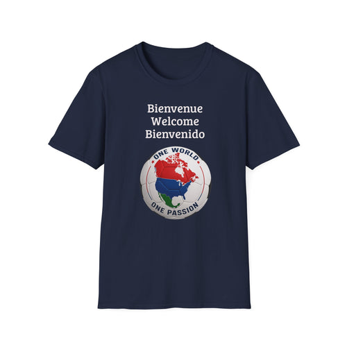 One World One Passion Soccer T-shirt