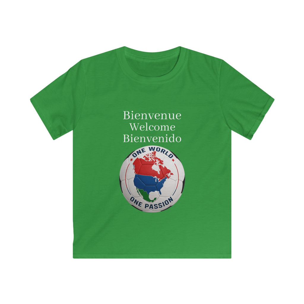 Kids - One World One Passion Soccer t-shirt
