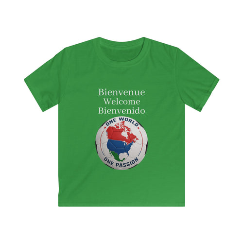 Kids - One World One Passion Soccer t-shirt